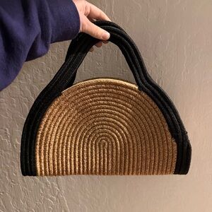 Straw Jute Small Bag Purse - Handmade - From Istanbul Turkey